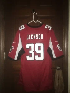 Mens Nike Size Large STEVEN JACKSON Atlanta Falcons NFL Football Jersey - Picture 1 of 8
