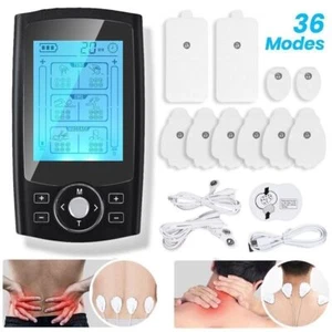 Electric TENS EMS Machine Muscle Stimulator Body Massager Pain Nerve Relief Kits - Picture 1 of 10