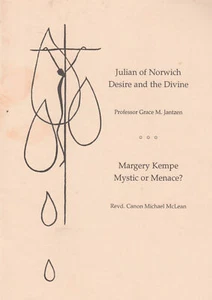 Julian Of Norwich Margery Kempe 1996 Norfolk Cathedral Christian Lecture Book - Picture 1 of 5