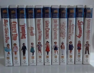 15 Shirley Temple Films On VHS VG Cond Colorized SEE ALL PIX - Picture 1 of 6