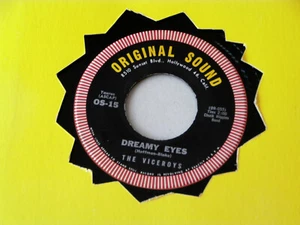 DOO WOP~VICEROYS~ DREAMY EYES~ MINT COPY~ BALL N CHAIN~ ORIGINAL SOUND~ OS 15 - Picture 1 of 1