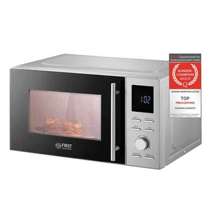 2in1 Mikrowelle mit Grill 1100W Freistehend 20L Grillfunktion Edelstahl - Bild 1 von 7