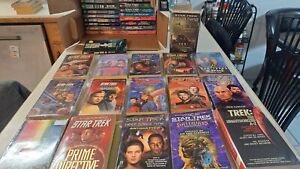 Star Trek Paperback Novels - Choose-a-book All series of shows