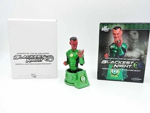 DC Direct Heroes of the DC Universe Blackest Night Green Lantern Sinestro Bust - Picture 1 of 1