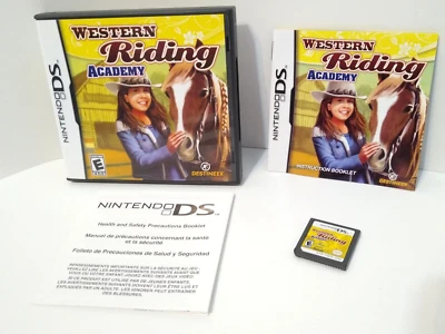 Western Riding Academy (Nintendo DS, 2010) Complete! Authentic Tested & Works - Image 1 of 4