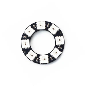 NUEVO WS2812B 8-Bit RGB LED Anillo 5050 Controlador RGB Incorporado para Arduino M8 - Imagen 1 de 3