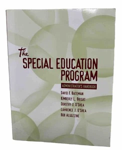 Special Education Program Administrator's Handbook by Bateman, Bright etal - Imagen 1 de 24