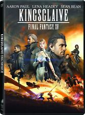 Kingsglaive: Final Fantasy XV (DVD) Aaron Paul Lena Headey Sean Bean (US IMPORT)