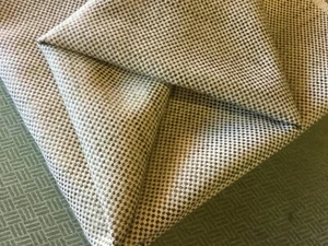 80 cm  Ian Mankin fabric remnant DUNDEE sage. - Picture 1 of 3