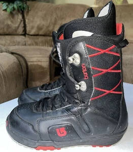 Burton Moto Snowboard Boots Women's Black, Red - US 7.5 Worn Twice. - Picture 1 of 13