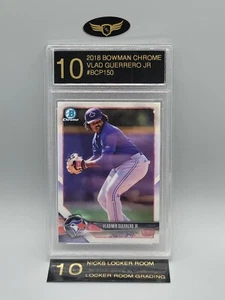 2018 Bowman Chrome Prospects Blue Jays VLADIMIR GUERRERO JR BCP150 rookie LRG 10 - Picture 1 of 2