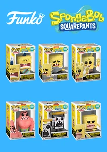 Spongebob Squarepants POP! Animation Figures single or complete pack PREORDER - Imagen 1 de 14