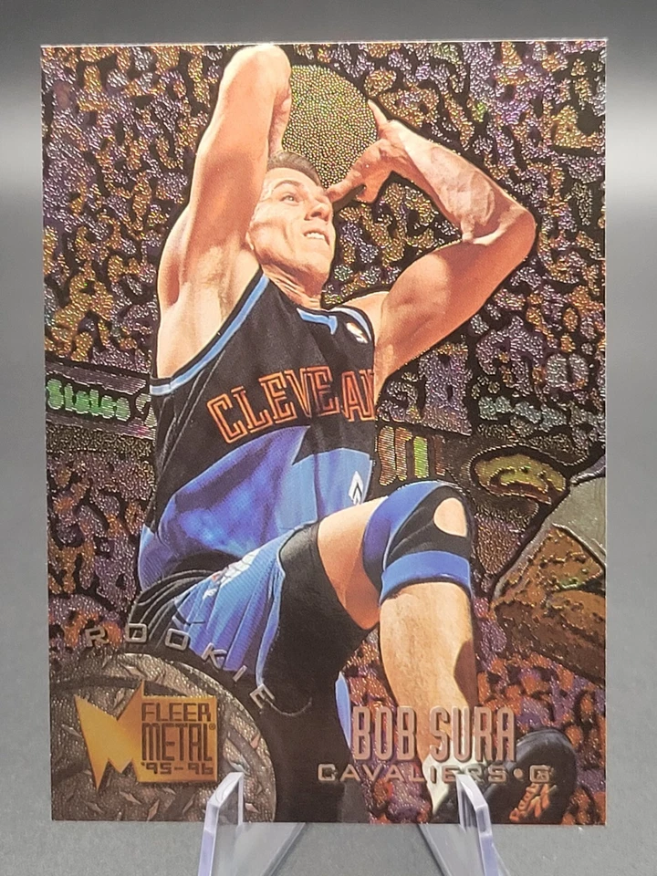 1995-96 Fleer Metal Bob Sura #139 Cleveland Cavaliers novato envío gratuito  Foto 1 de 2