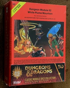 Dungeons & Dragons White Plume Mountain Classic Module Dice Collection Set - Picture 1 of 3