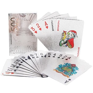 Shine Playing Cards Rose Gold/Silver/Black Foil, Great for Poker, Games, Parties - Picture 1 of 57