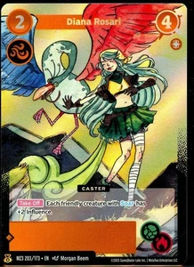 Diana Rosari 203/173 LEGEND RARE Secret Shadows MZ3 Metazoo Card #3 - Picture 1 of 2