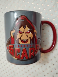 Disney Parks Der König der Löwen Savanne Narben Keramik Kaffeebecher Tasse geprägt - Bild 1 von 4