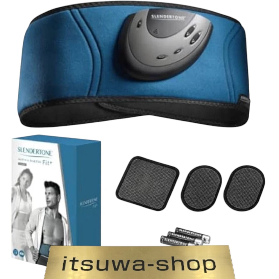 Slendertone Abs8 EMS Abdominal Muscle Toner Belt Rechargeable Controller Gel Pad
