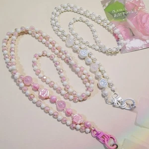 Cat's Paw Bead Bead Phone Strap Hanging Decoration Phone Lanyard Doll - Photo 1 sur 10