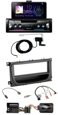 Pioneer DAB Bluetooth Lenkrad USB Autoradio für Ford C-Max Galaxy Focus ab 07 sc - Bild 1 von 4