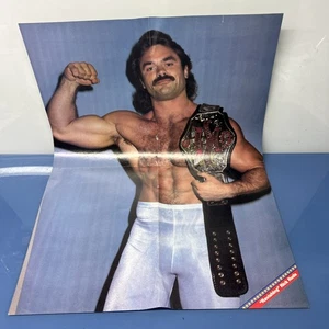 "Póster vintage de los 80 Grand Toys Ravishing Rick Rude & British Bulldogs 15""x21"" WWE" - Imagen 1 de 9