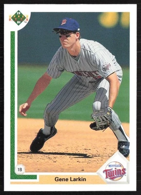 1991 Upper Deck Gene Larkin Minnesota Twins #501 - Image 1 of 2