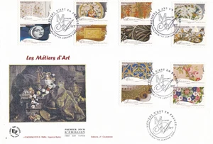 Frankreich 2009 FDC Gewerbe KUNST yt Klebefolie 253 A 264 - Bild 1 von 1