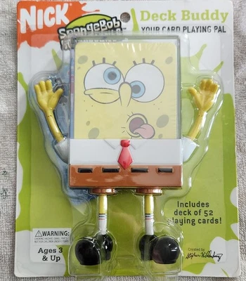 SpongeBob SquarePants Deck Buddy 2006 Sealed Playing Cards Set Nickelodeon Rare - Image 1 of 4