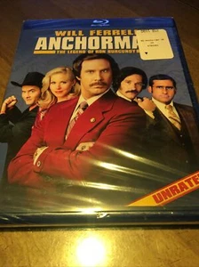 Anchorman: The Legend of Ron Burgundy (Blu-ray Disc, 2011) New and Sealed - Picture 1 of 2