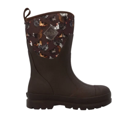 Muck Boot Company Ladies Chore Mid Brown Boots WCHM9CK - Image 1 of 4