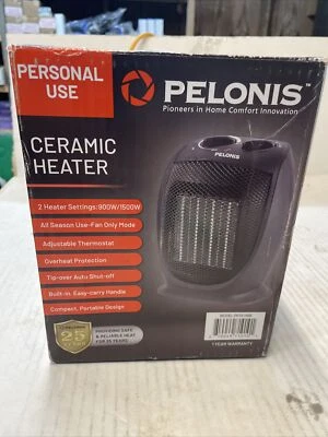 Calentador portátil Pelonis PHTA1ABB 1500W/900W modo refrigeración y calefacción silenciosa.  657 Foto 1 de 2