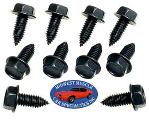 Ford Fender Body Hardware Bolts 5/16"-18 With Correct Threaded Point 10pcs MN - Picture 1 of 9