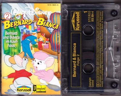 MC Walt Disney - Bernard und Bianca 2 - im Kaufhaus - Karussell - Hans Paetsch - Imagen 1 de 3