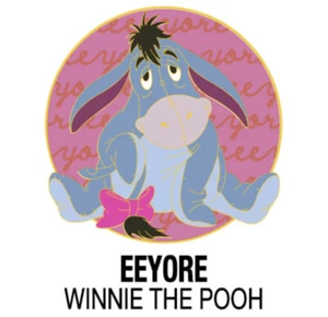 DSSH Disney Studio Store Hollywood Cursive Cuties LE 400 Pin Eeyore - Picture 1 of 1
