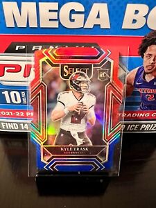 2021 KYLE TRASK Panini Select Red Blue Prizm Club Level DIE-CUT ROOKIE Card #263