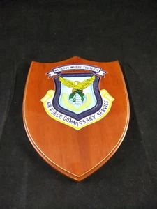 Placa de pared de servicio de comisionado de la Fuerza Aérea de los Estados Unidos de la USAF - Imagen 1 de 12