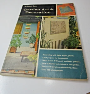 Vintage 1970's Garden Art & Decoration A Sunset Book #P9 - Imagen 1 de 5
