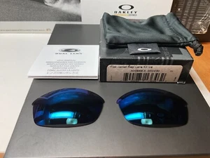 OAKLEY FLAK JACKET 1.0 ICE IRIDIUM - 13-646 - Neu mit Karton - Bild 1 von 14