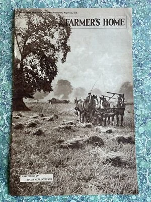 The Farmer's Home Magazine 1936 August 24 Gentleman In Black Velvet Moles - Image 1 of 3