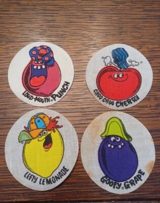 Raro De Colección Pillsbury CARA DIVERTIDA Hierro En Caras x4 ¡Debes verlo! Foto 1 de 4