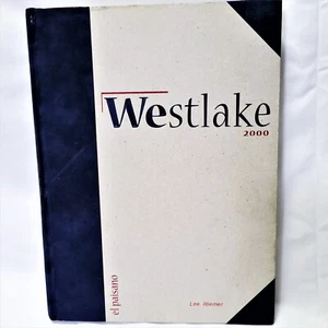 2000 Westlake High School El Paisano Yearbook Austin TX Texas UNMARKED - Picture 1 of 10