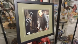 Friday The 13th Part III Autographed Auto'd by Richard Brooker JSA Framed Jason - Picture 1 of 6