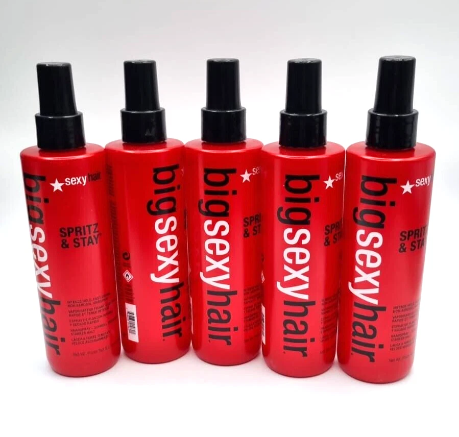 5 x sexyhair  Spritz & Stay Haarspray 250ml  Schnell Trocknend Starker Halt - Bild 1 von 1