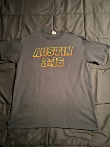 Austin 3:16 Red Smoking Skull Authentic WWF Shirt Size XL - Picture 1 of 6