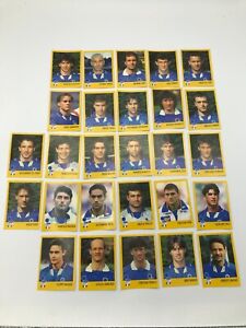 MERLIN AZZURRI CON IP WM 1998-Komplett-Set-Sticker-Sammlung-Konvolut-Italien-27!