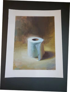 ROBIN COLE Signed 'Art in the Time of Corona' Fine Art Proof Print Ltd/10 RARE!! - Picture 1 of 4