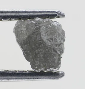 For Ring Silver Grey Fancy 1.07 Carat Uncut Natural Loose Rough Raw Diamond - Picture 1 of 2
