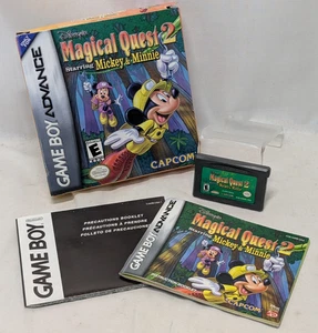 Disney's Magical Quest 2 Starring Mickey & Minnie (Game Boy Advance, 2003) en caja original - Imagen 1 de 8