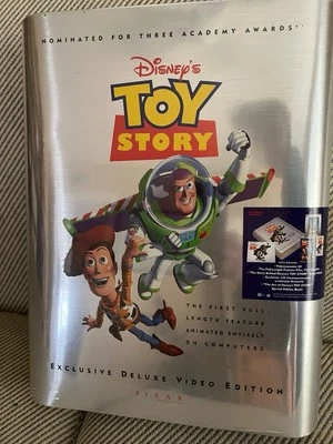 Disney's TOY STORY Exclusive Deluxe Video Edition Vintage VHS Set - New Sealed - Image 1 of 4