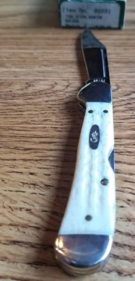 Estojo 2000 61749L lindo osso natural Copperlock com caixa original - Imagem 1 de 4